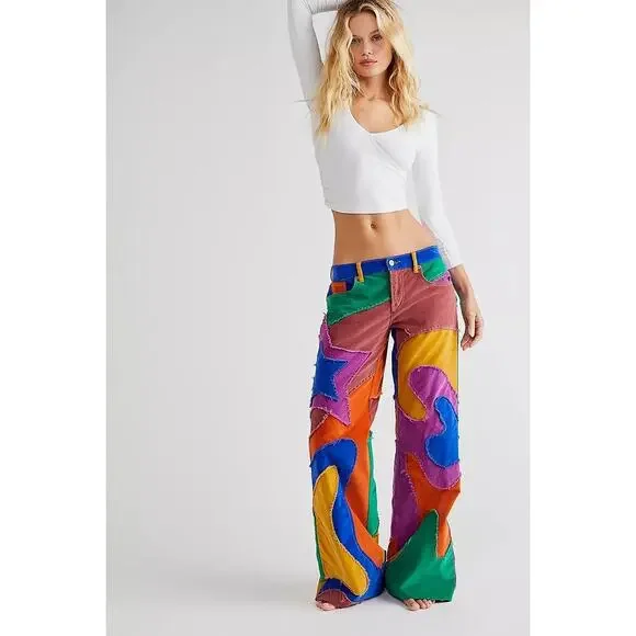 Free People We The Free Supernova Cord Pants 27 - Picture 1 of 5